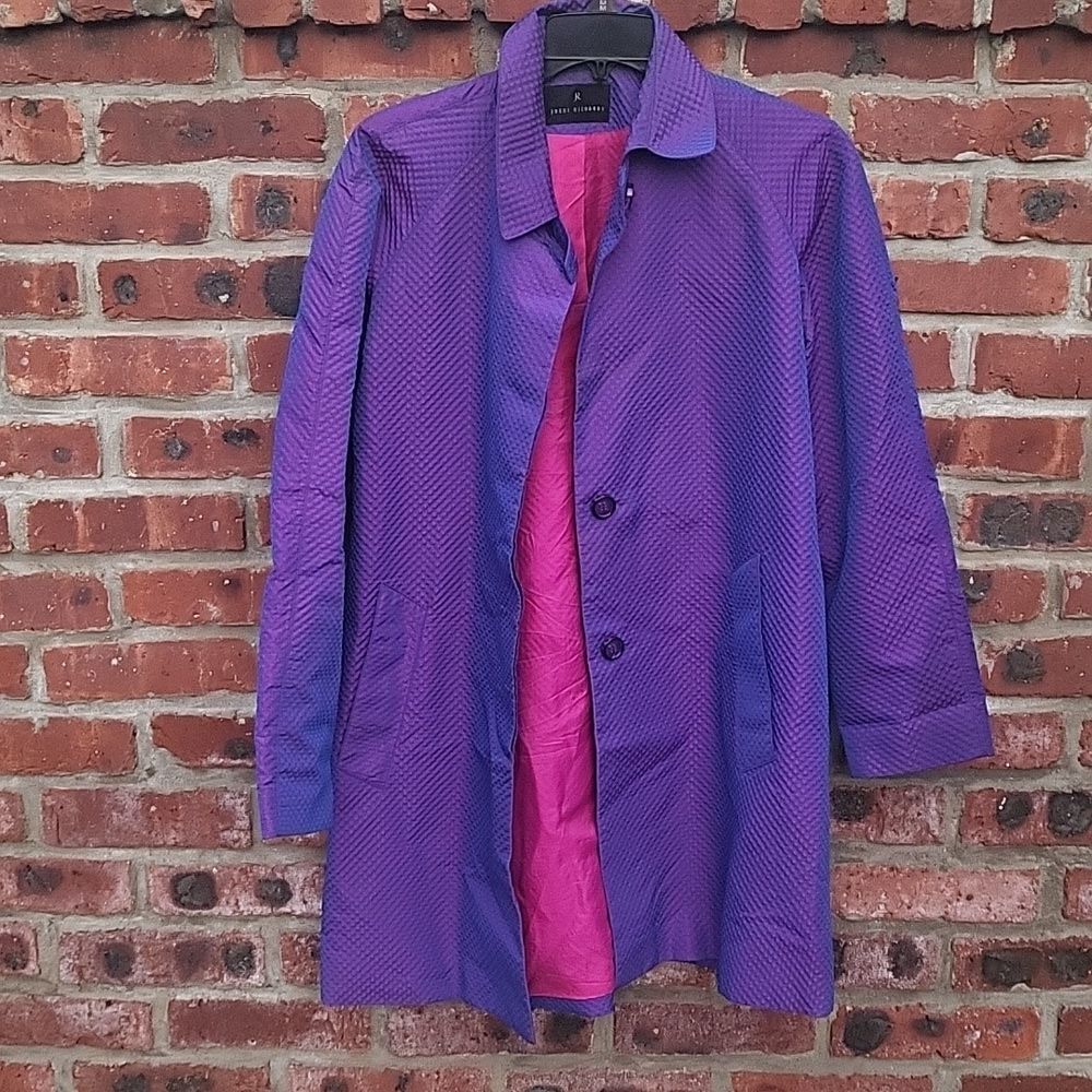 Iridescent Purple light weight jacket